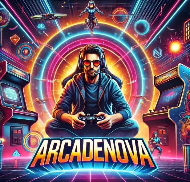 arcade nova game dev studio banner